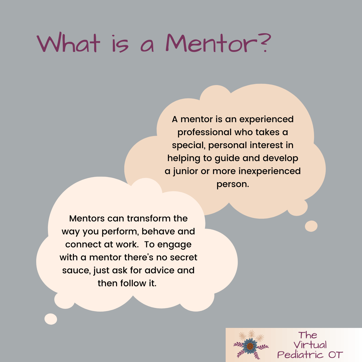 What is a Mentor?