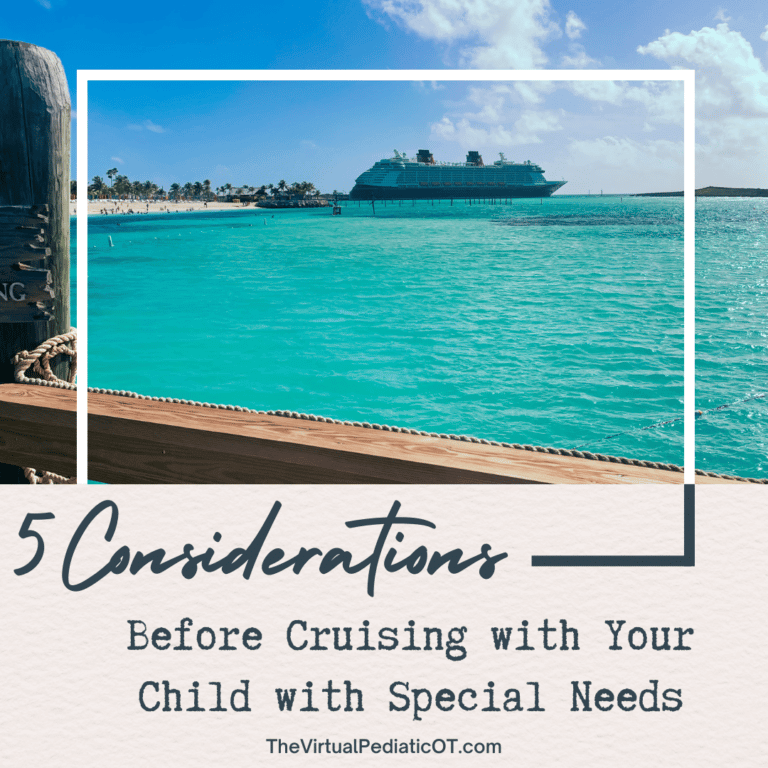 5 Considerations Before Cruising with Your Child with Special Needs