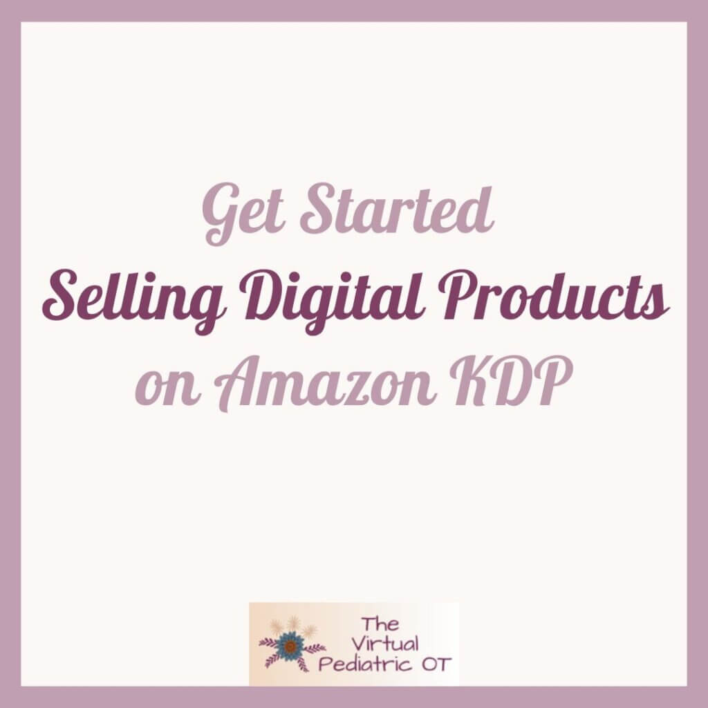 Get started selling digital products on Amazon KDP