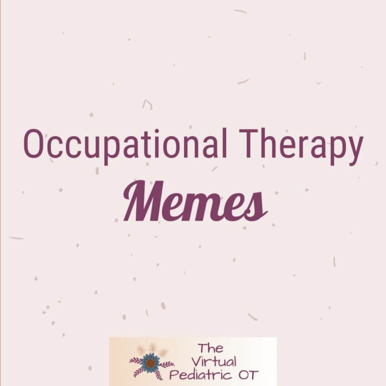 occupational therapy memes